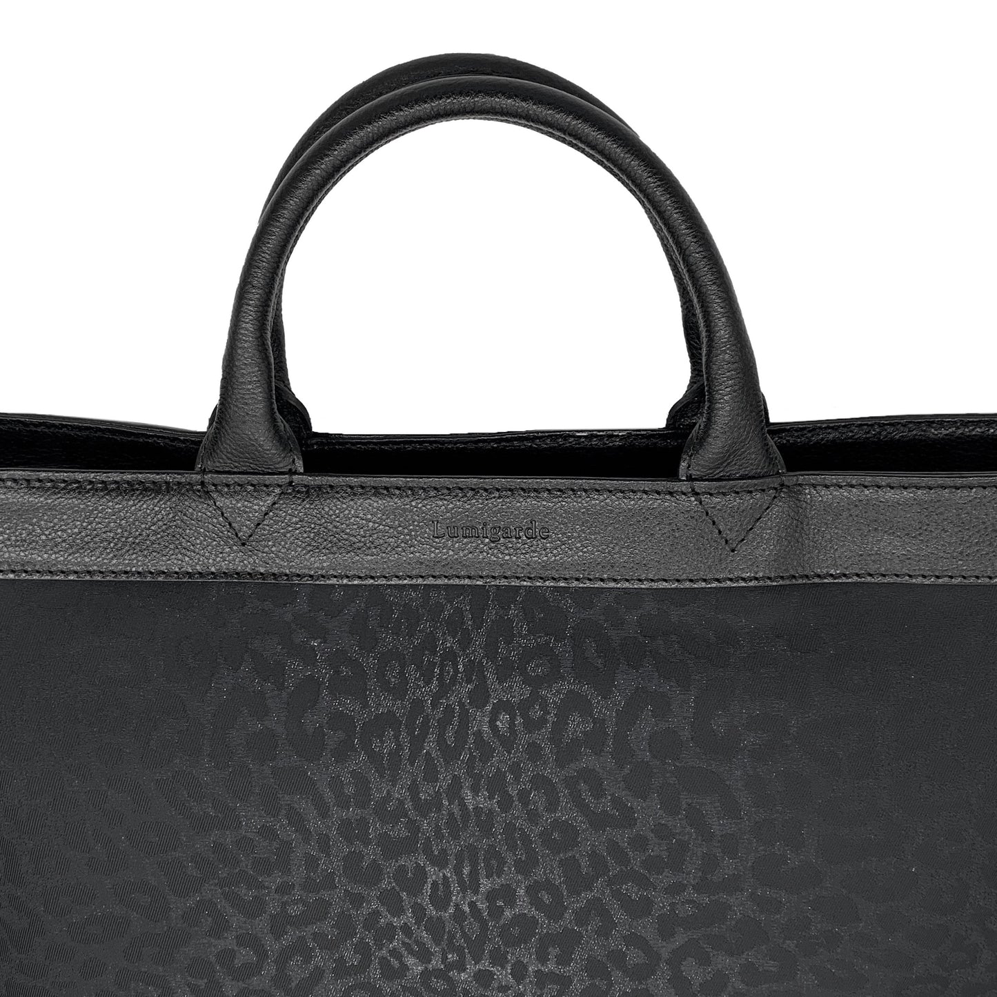 Leopard business totebag